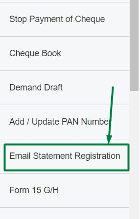 click-on-email-statement-registration-in-hdfc-netbanking