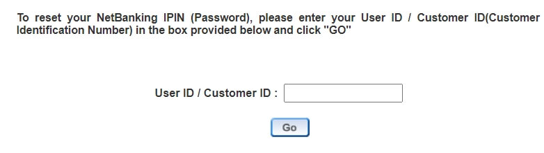 enter customer id in hdfc net banking