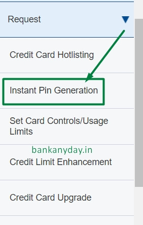 click on instant pin generation option